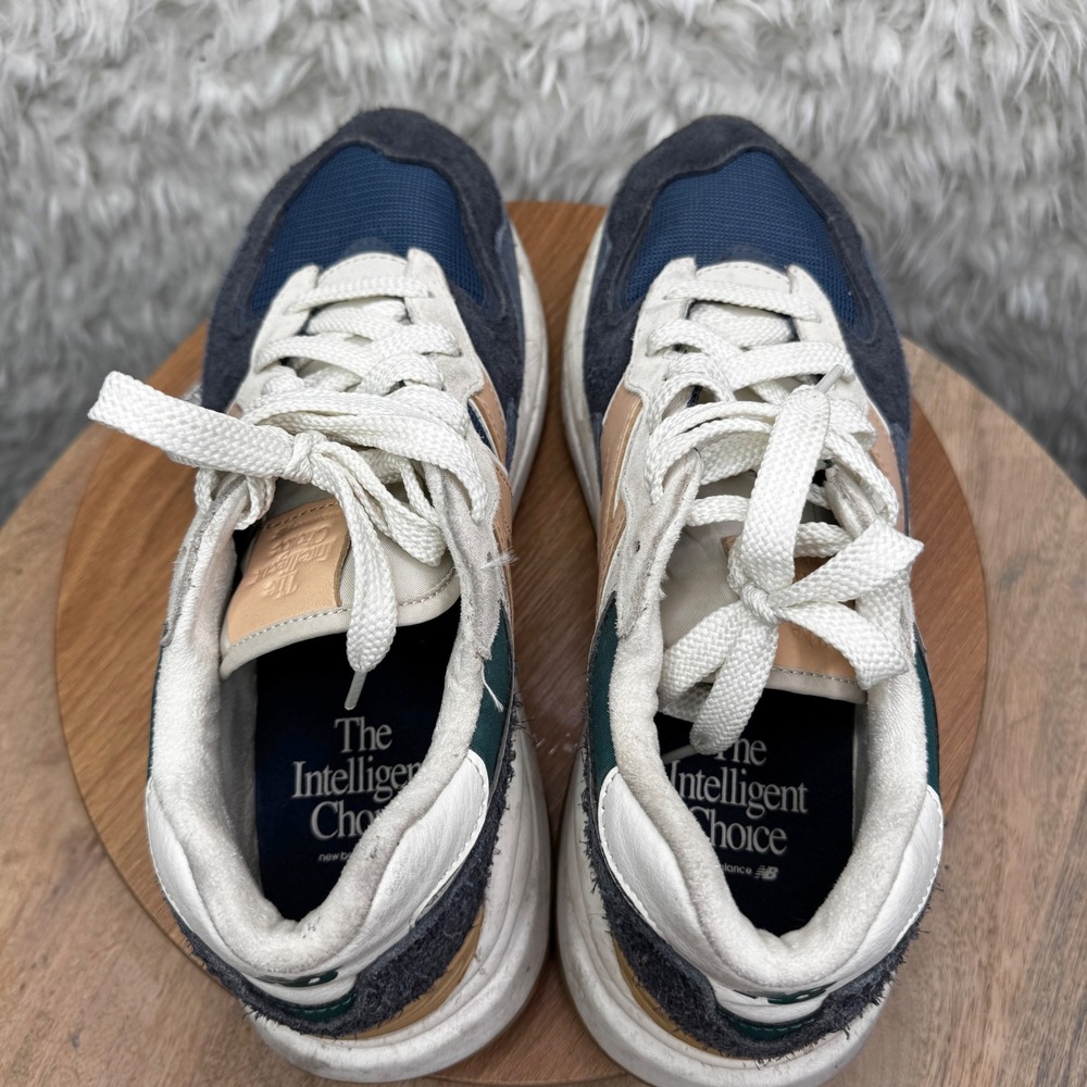 New Balance 57/40 Peacoat Sand Sneakers Men's Blue Shoes Intelligent Choice 9.5 - Picture 5 of 9